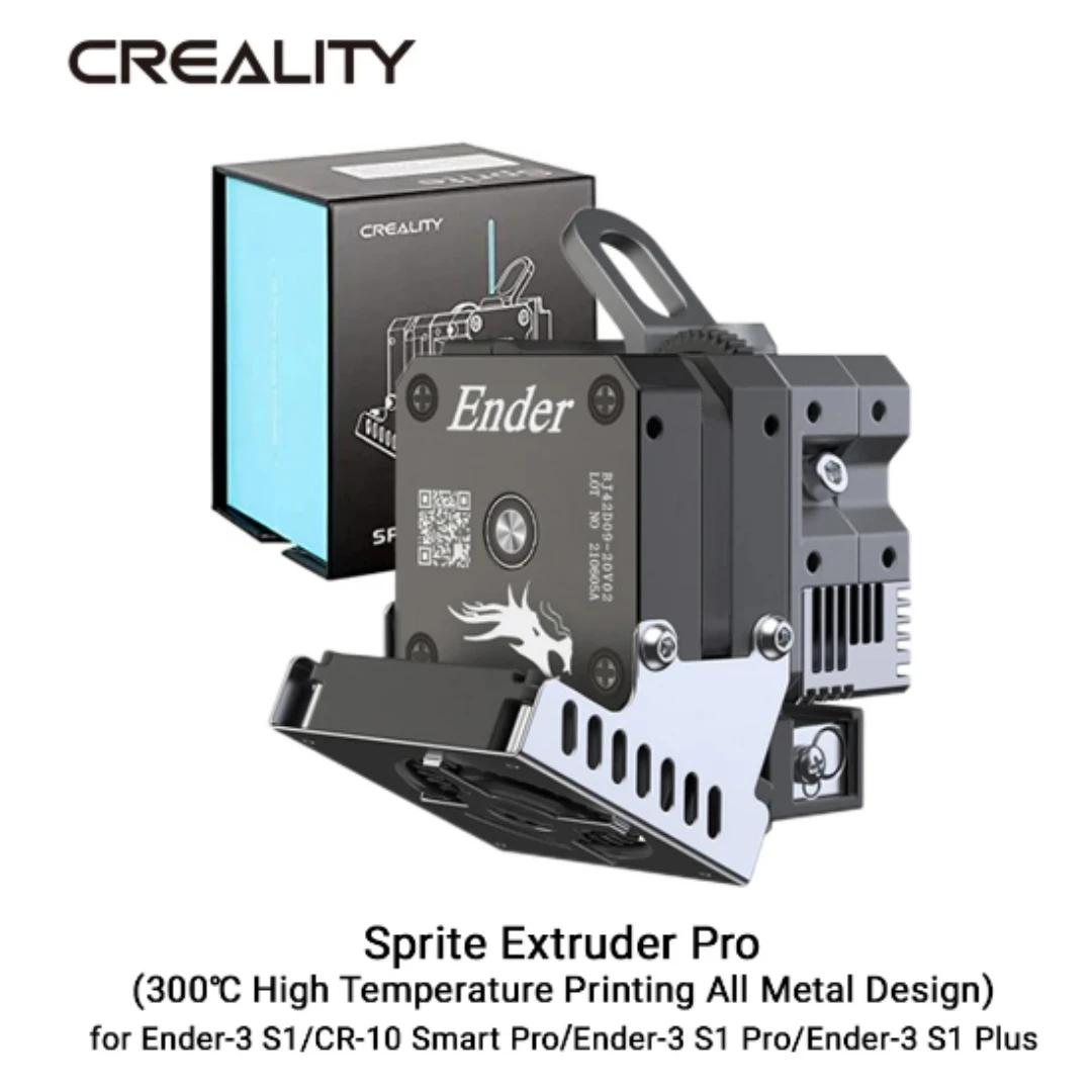 

CREALITY Sprite Extruder Pro Kit 300℃ High Temperature Printing 3:5:1 Gear Ratio Direct Drive Extrude for Ender-3 Series Printer