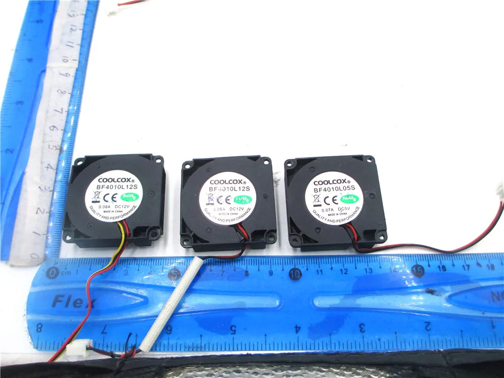 Воздуходувка BF4010L12S BF4010L05S 4010 4 см, бесщеточный вентилятор турбо-охлаждения 12 В и 5 В для 3D-принтера, Радиальные Вентиляторы, воздуходувка для J-head hotend Reprap