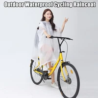 new fashion aldult waterproof raincoat unisex hooded rain coat outdoor cycling poncho reusable travel hiking bicycle rainwear