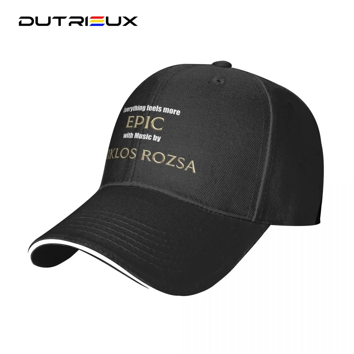 

Baseball Hat For Men Women Film Music Everything Feels More Epic With Miklos Rozsa Cap Military Tactical Cap Woman Hat Men's
