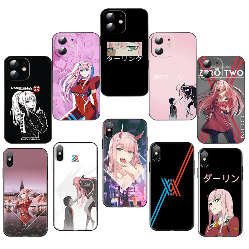 EF2 Two Darling in The Franxx Мягкий силиконовый чехол для Samsung Galaxy A05 A05s A24 A04 A04s J4Plus A23 A13 A14 A33 A34