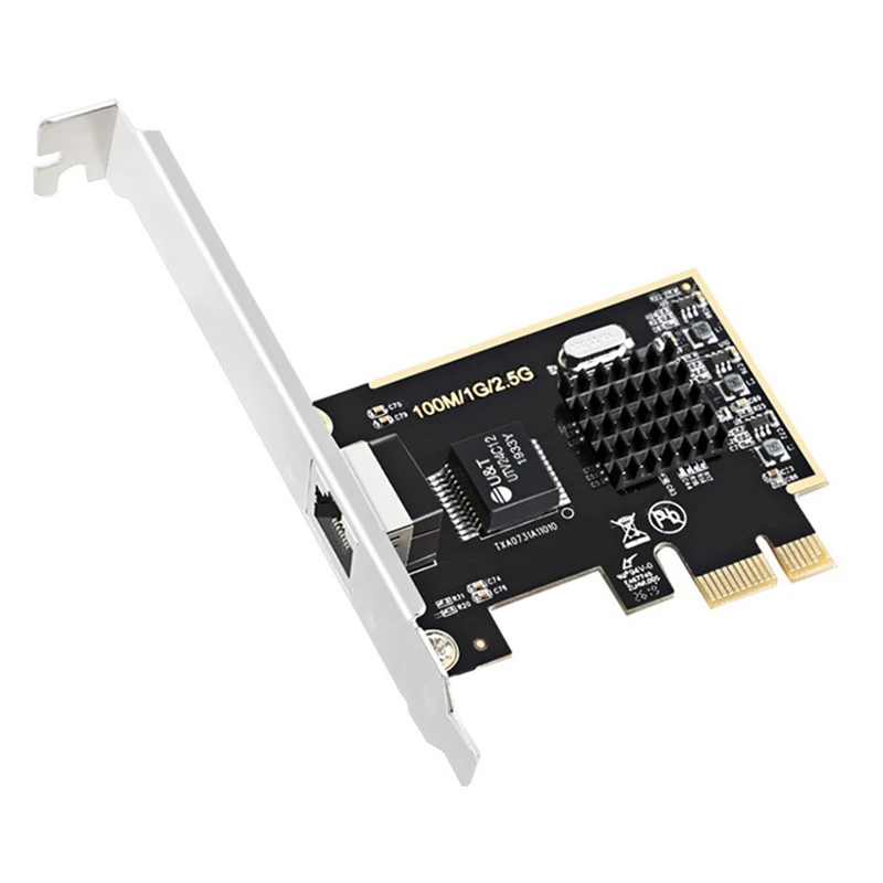 

HOT-2.5G сетевая карта PCI-E, настольная сетевая карта RTL8152, сетевая карта для игр, высокоскоростная сетевая карта
