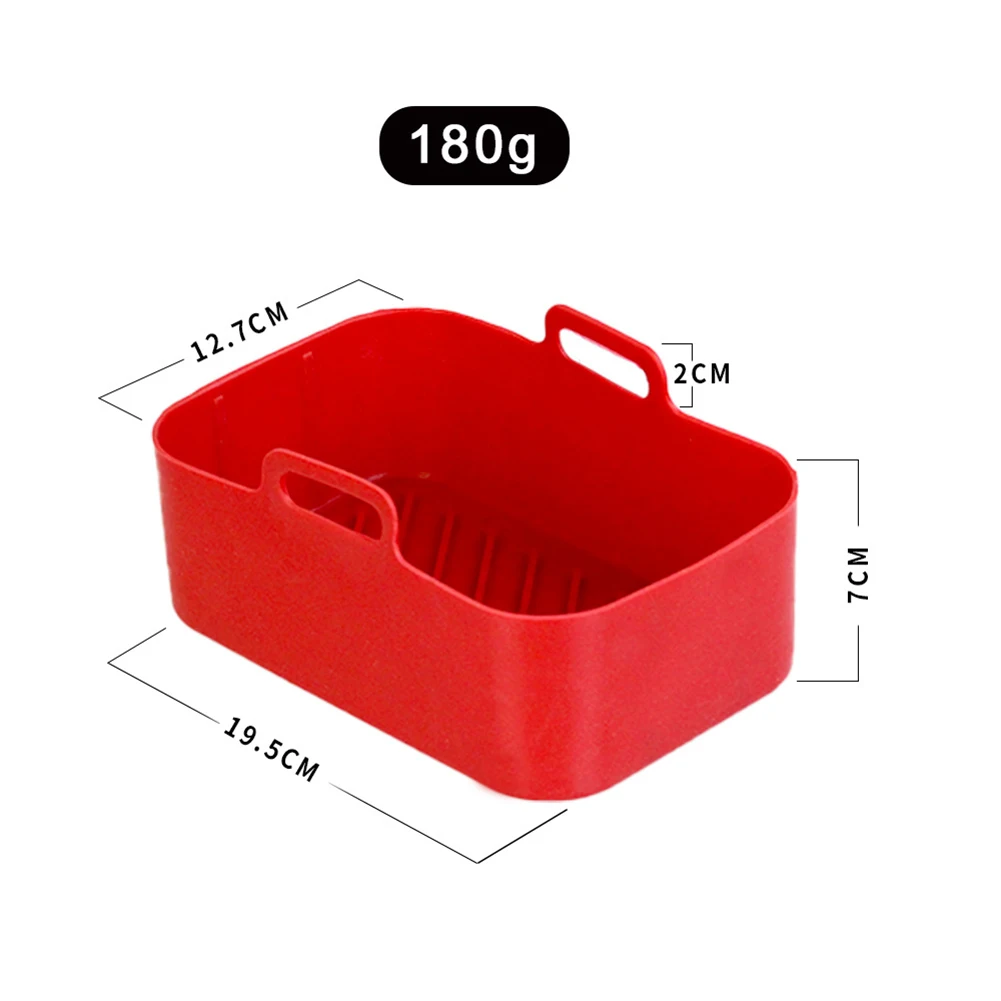 

AirFryer Silicone Pot Multifunctional Air Fryers Oven Accessories Fried Chicken Pizza Basket Baking Tray Grill Pan Baking Dishes