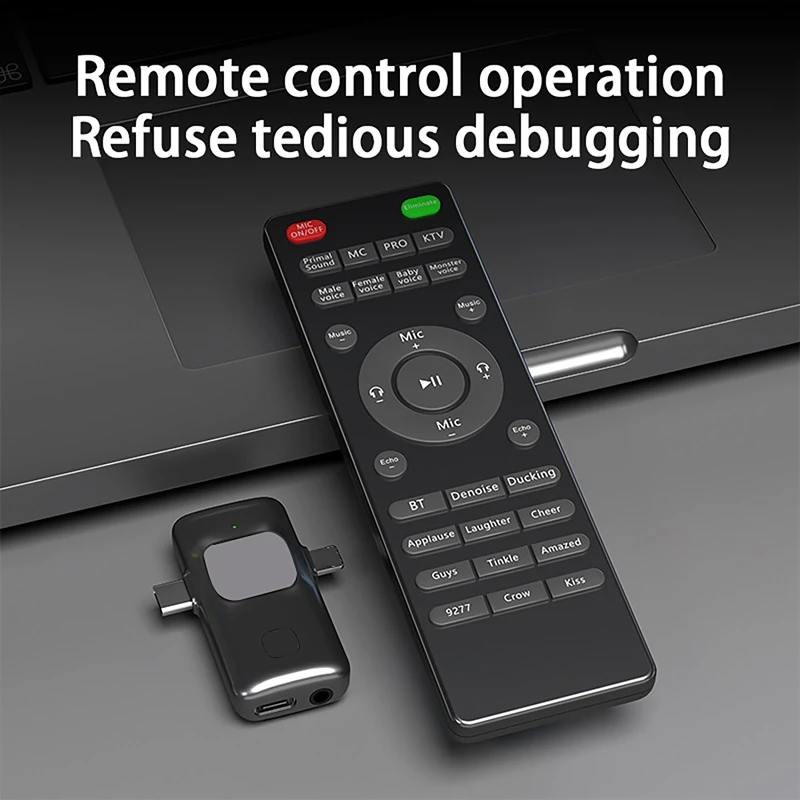 Беспроводная Bluetooth-карта для прямого эфира гарнитура Все в одном встроенная