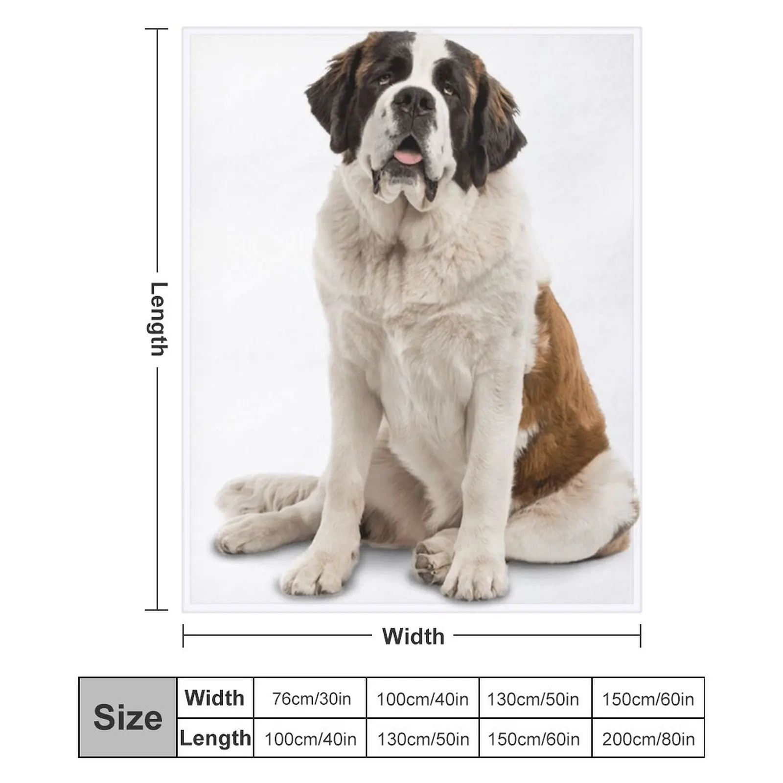 Одеяло для декоративных диванов с пациентом Сенбернард винтажные одеяла детские