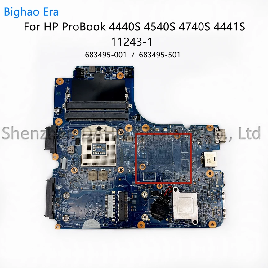 

For HP ProBook 4740S 4441S 4440S 4540S Laptop Motherboard With HM76 11243-1 683496-001 683495-001 683495-501 100% Fully Tested