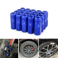 20pcs universal racing wheel lug nuts aluminum car lug wheel nuts screw m12 x1 25 1 5mm for nissan honda suzuki