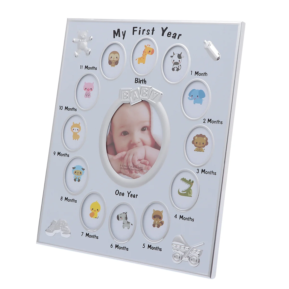 Baby Gifts Infant Gift Wall Hanging Holder Infant Newborn My First Year Display