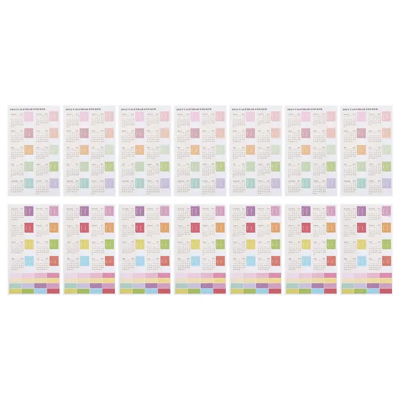 

14 шт., стикеры для определения индекса