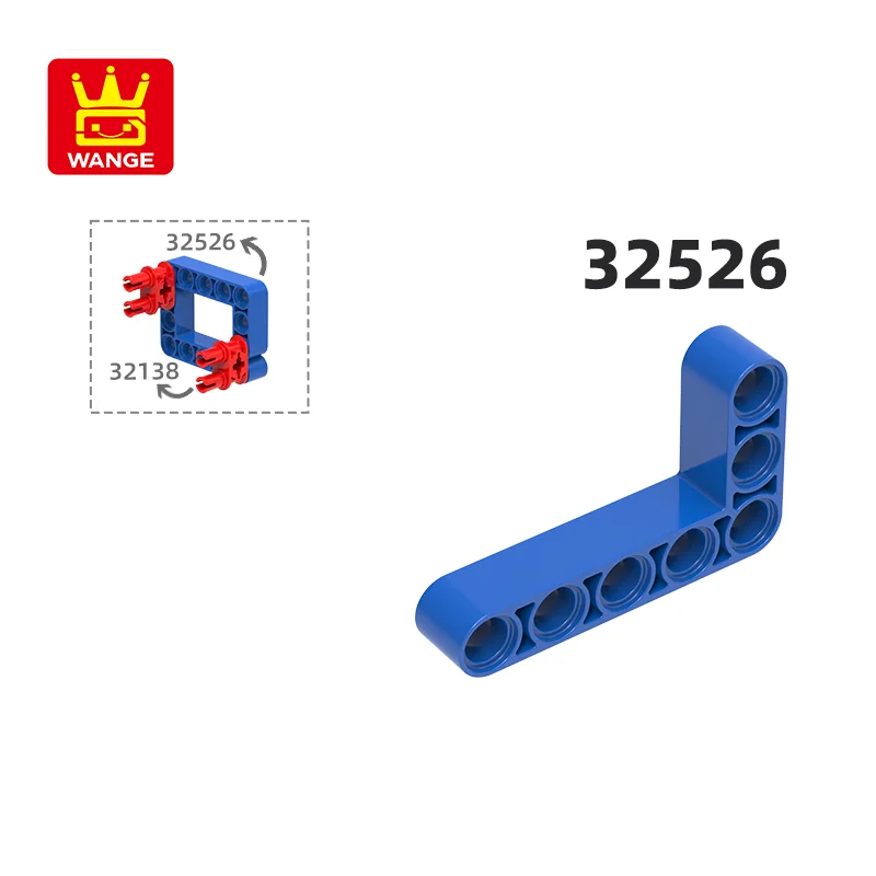 Wange 32526 100 г/56 шт. толстый подъемный Блок Moc совместимый с кирпичом детская игрушка