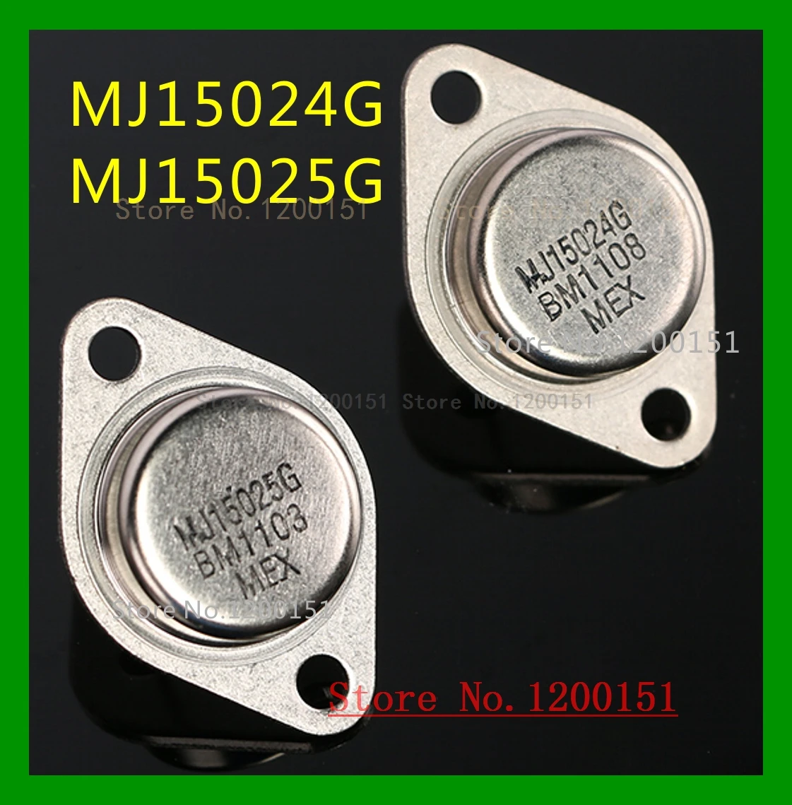 

10pcs/lot=5combination MJ15024G MJ15025G MJ15024 MJ15025 TO-3 ORIGINAL
