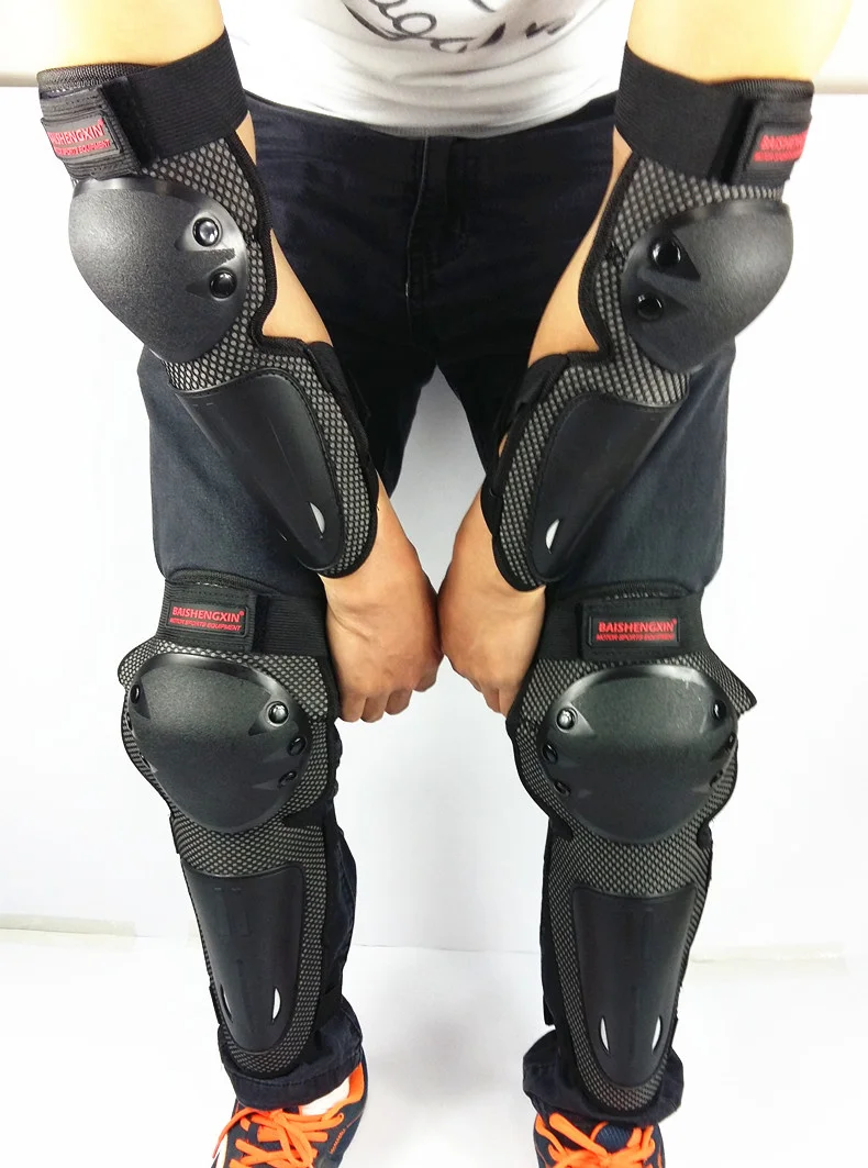 

Наколенники для езды на мотоцикле SX030, комплект из четырех налокотников для езды на мотоцикле, с защитой от падения