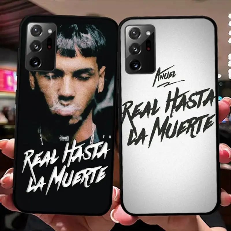 

Anuel AA Phone Case for Samsung Note 5 7 8 9 10 20 pro plus lite ultra A21 12 72