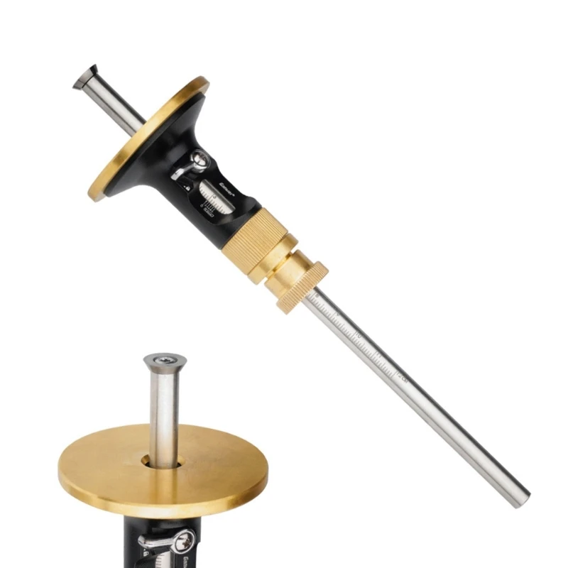 

Премиум-инструмент для нарезки линий из сплава с метрической линейкой и регулируемым глубинным измерителем