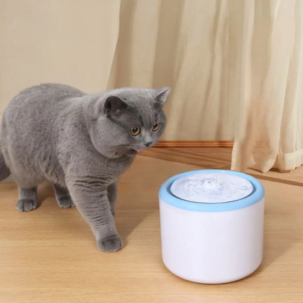 Автоматический питьевой фонтанчик для кошек бесшумный Электрический дозатор