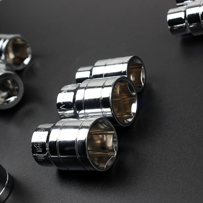 

Набор сверхмощных головок из хром-ванадиевой стали — 13 шт., метрические головки с приводом 1/2 дюйма, Прямая поставка