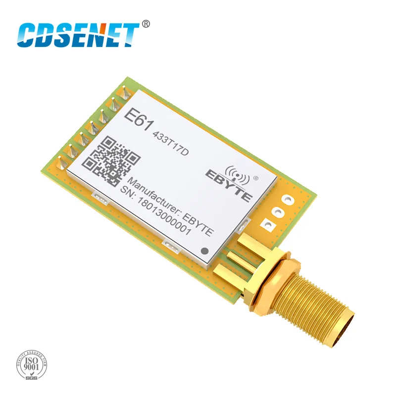 

Modbus 433MHz RF Transceiver CDSENET E61-433T17D High Speed Continuous Transmission Transmitter and Receiver Wireless rf Module