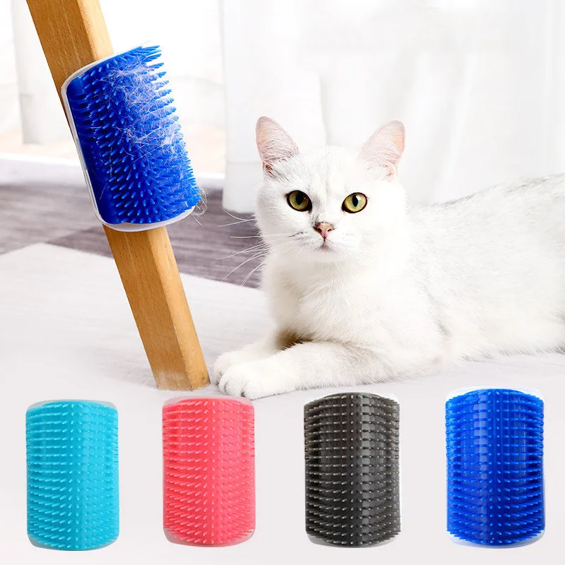 

Cats Brush Corner Cat Massage Self Groomer Cat Comb Brush Self Cleaning Rubs The Face with A Tickling Comb Pet Grooming Supply
