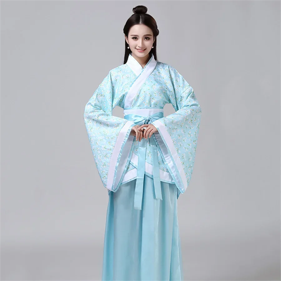 Халат Hanfu traditionnelle de la dynastie Song pour femmes костюм сцены теннисный принцессы impressichinois