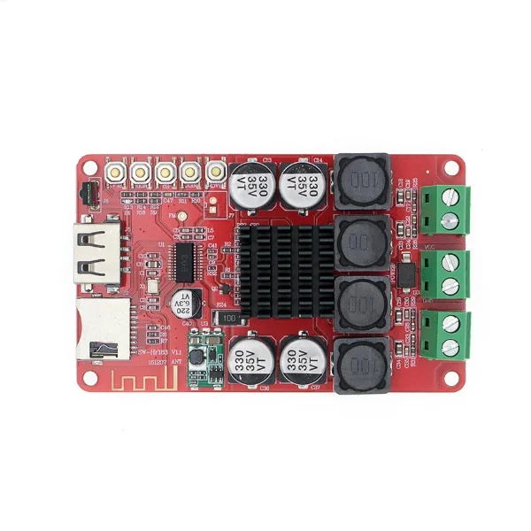 TPA3116 2*50 Вт модуль усилителя 2X50 bluetooth 2 1 TF карта декодирования с пультом
