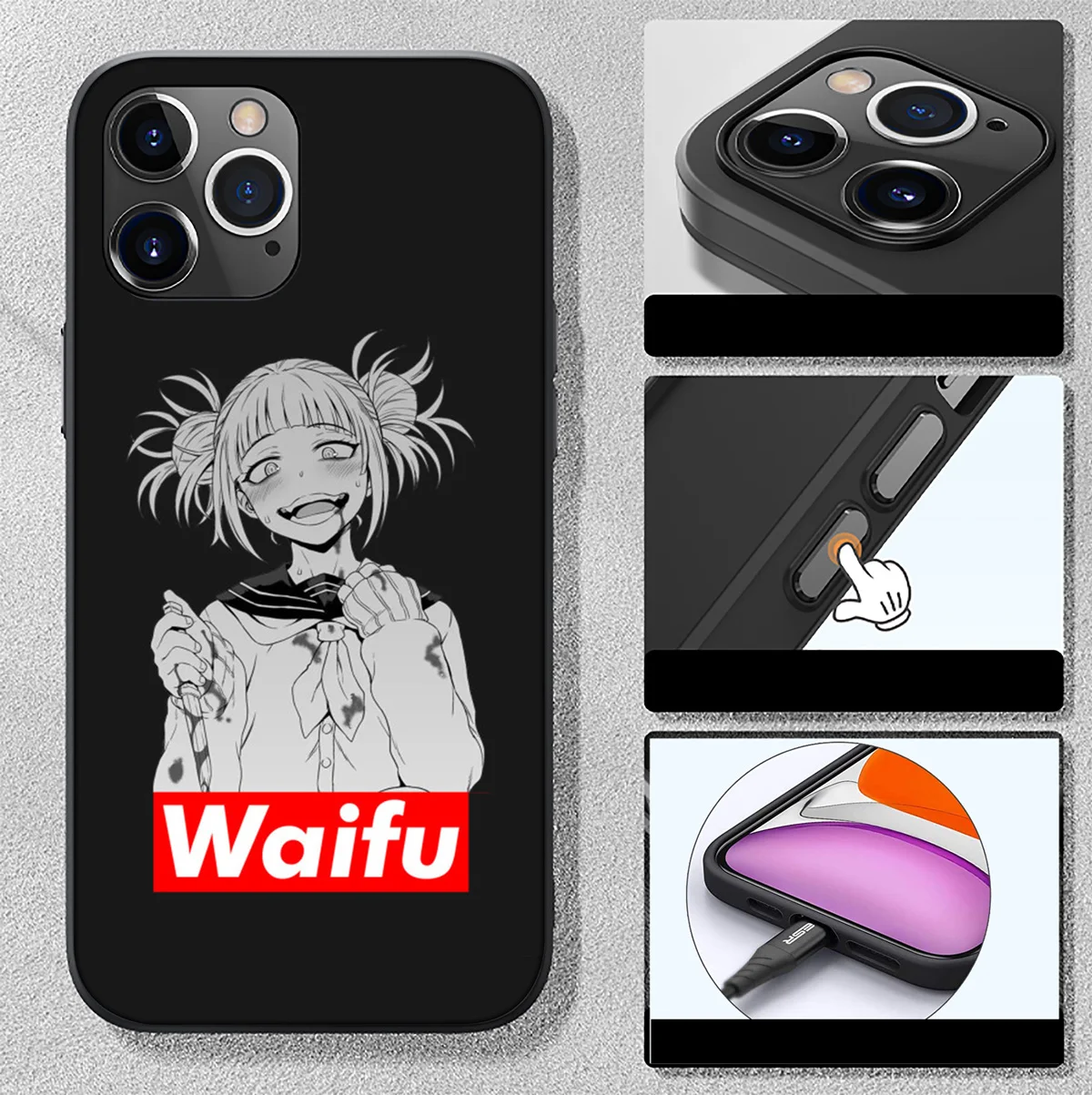 FL154 Sugoi Senpai Waifu Anime Girl NEW Phone Case for Xiaomi Redmi A3X A3 13C 13 Note 12 Pro Pro+