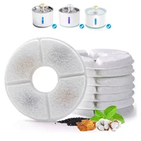 replaced activated carbon filter for cat water drinking fountain replacement filters for pet cat round fountain dispenser