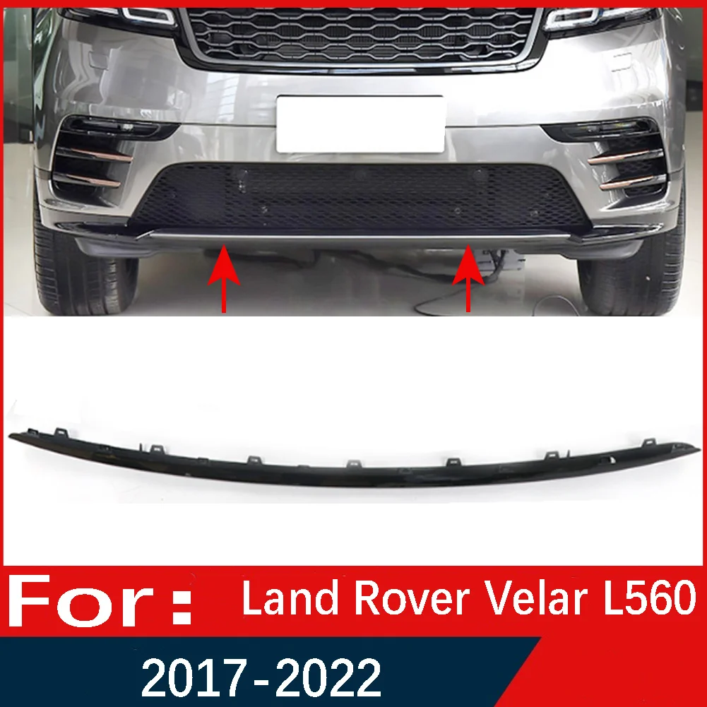 

Car Front Bumper Trailer Cover Lower Guard Plate Trim strip For Land Rover Range Rover Velar L560 2017 2018 2019 2020 2021 2022+