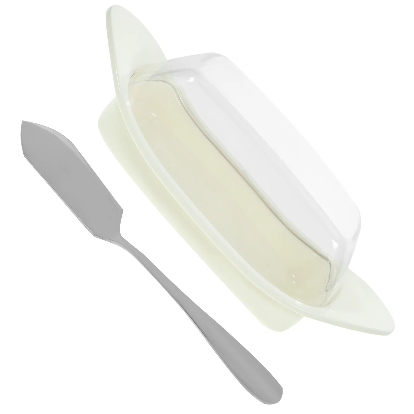 

Cheese Butter Keeper Household Tableware Plate Banquet Container Food Storage Holder