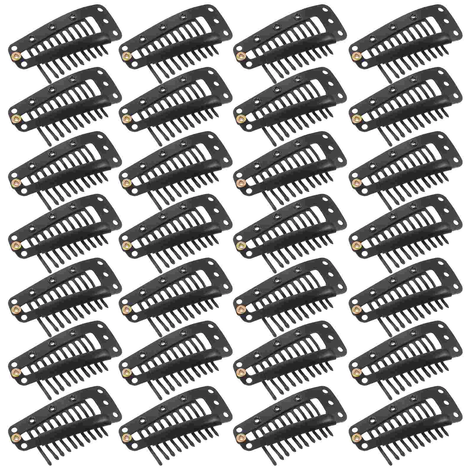 

50pcs Women Hair Extension Clips Windproof Hairpin Hairpiece Accessories