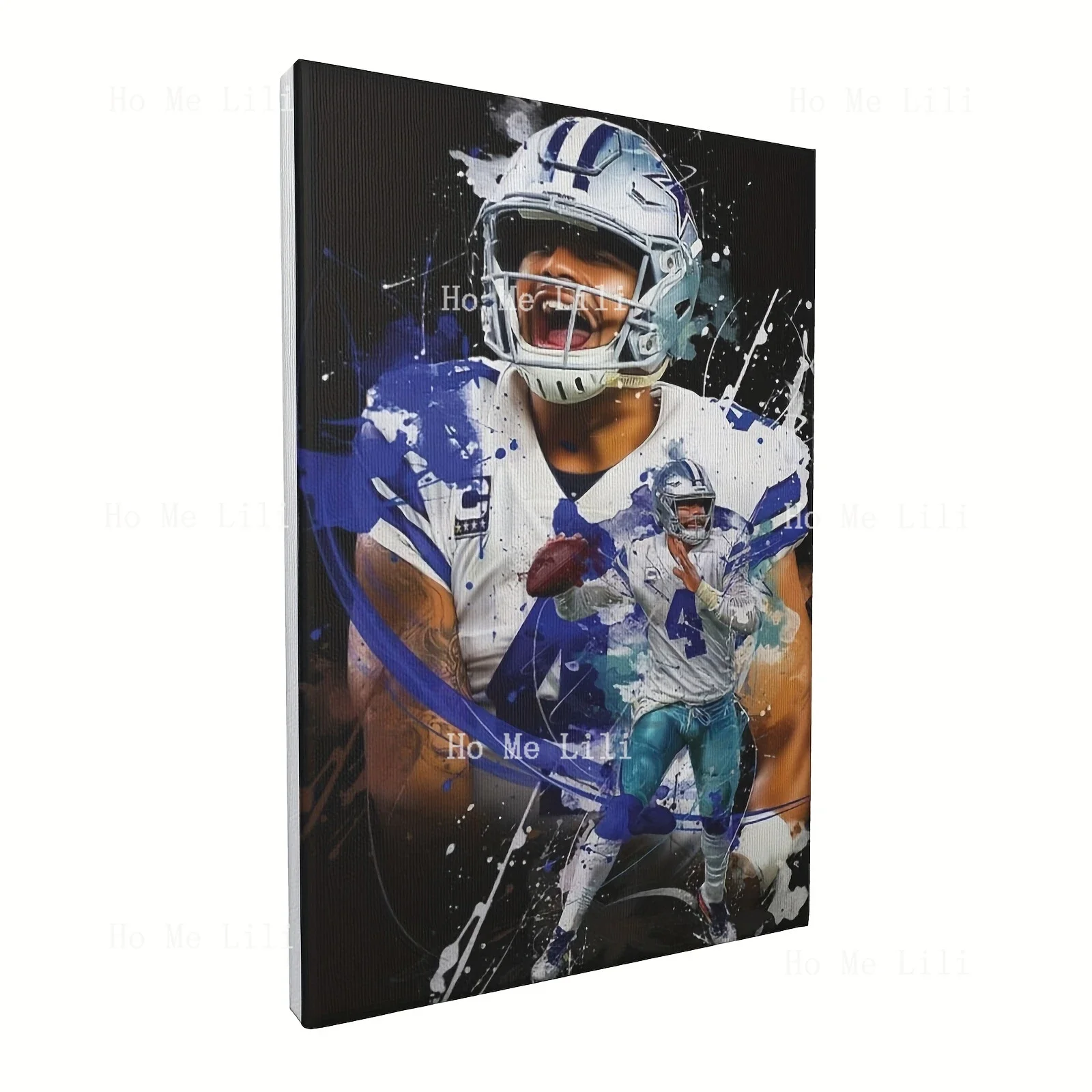 Современный абстрактный футбол спортивный пейзаж холст художественный постер