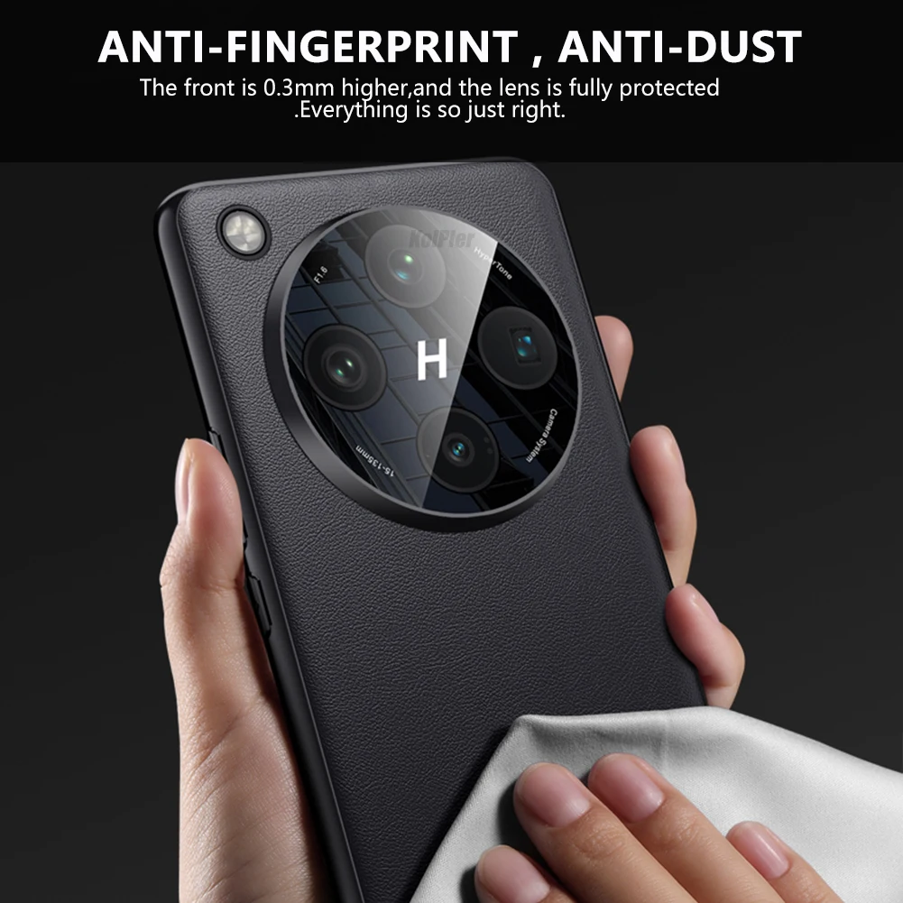 Чехол из искусственной кожи для OPPO FIND X8 PRO/FINDX8 противоударная задняя крышка