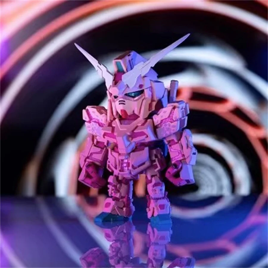 

Bandai Qmsvmini Gundam Zero Ew Series Original Blind Box Tide Play Action Figures Mystery Box Gift Model Decor Ornaments Toy
