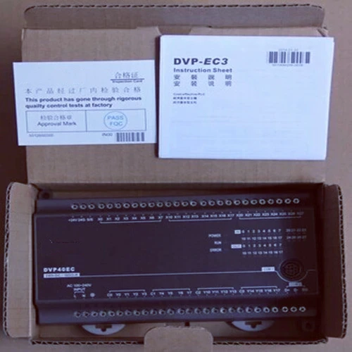 

Новинка 100%, высокое качество, стандартное Реле PLC DI 24 DO 16 серии DVP40EC00R3 DVP40EC EC3, 100-240VAC