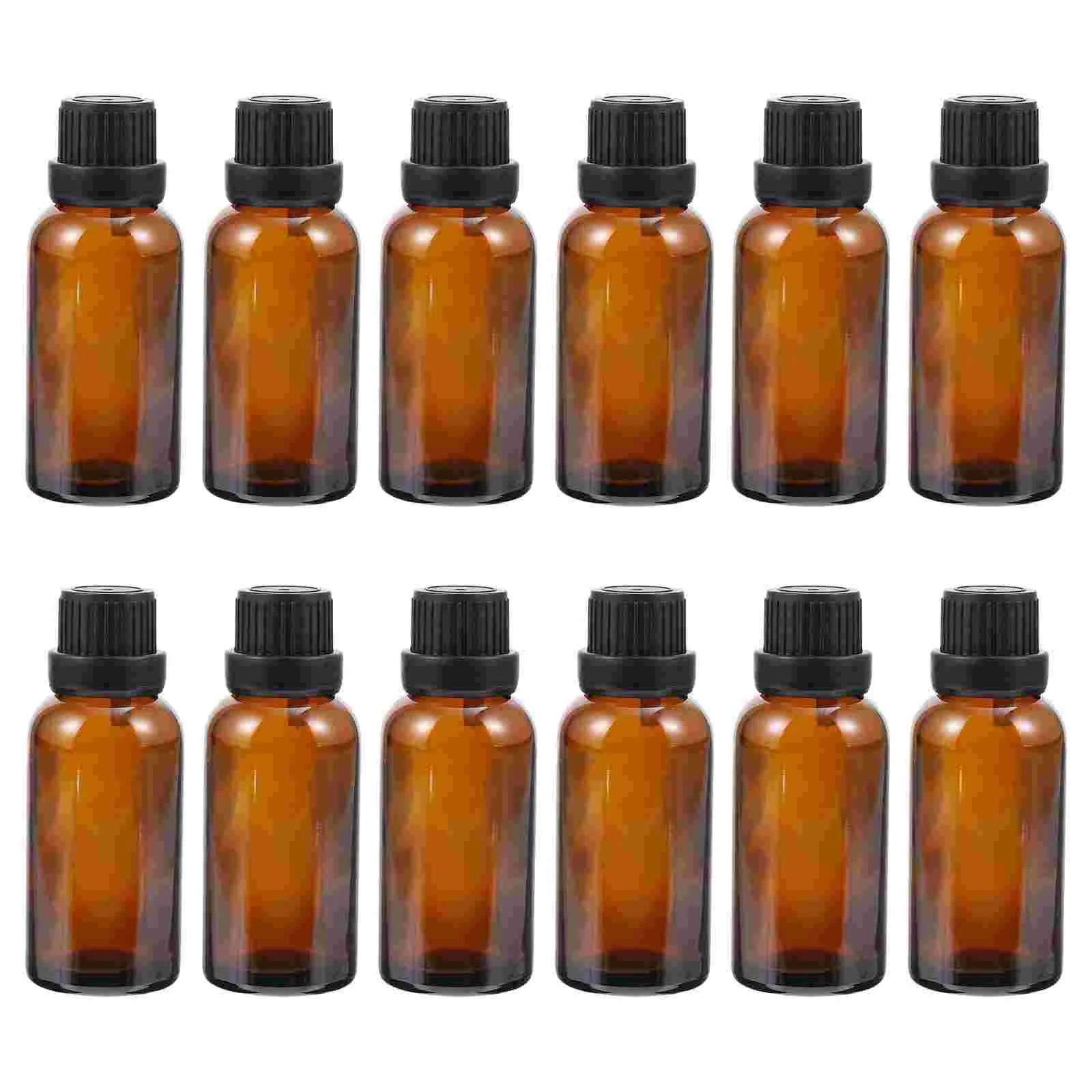 

Bottles Essential Oil Bottle Empty Amber Refillable Oils Sample Vials Mini Container Caps Sets Lotion Storage Clear Vial Lids