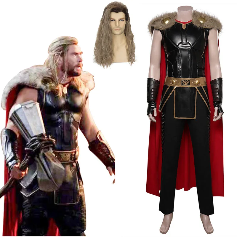 

Thor: Love and Thunder Thor Cosplay Costume Outfits Halloween Carnival Suit
