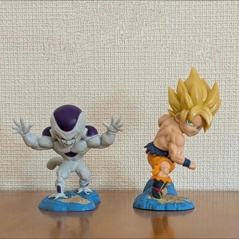 Фото Фигурка Гоку Супер Сайяна из «Драгонболл» от Bandai, модель Dual Burst, коллекционная игрушка-гашапон, украшение для рабочего стола для поклонников аниме. №1