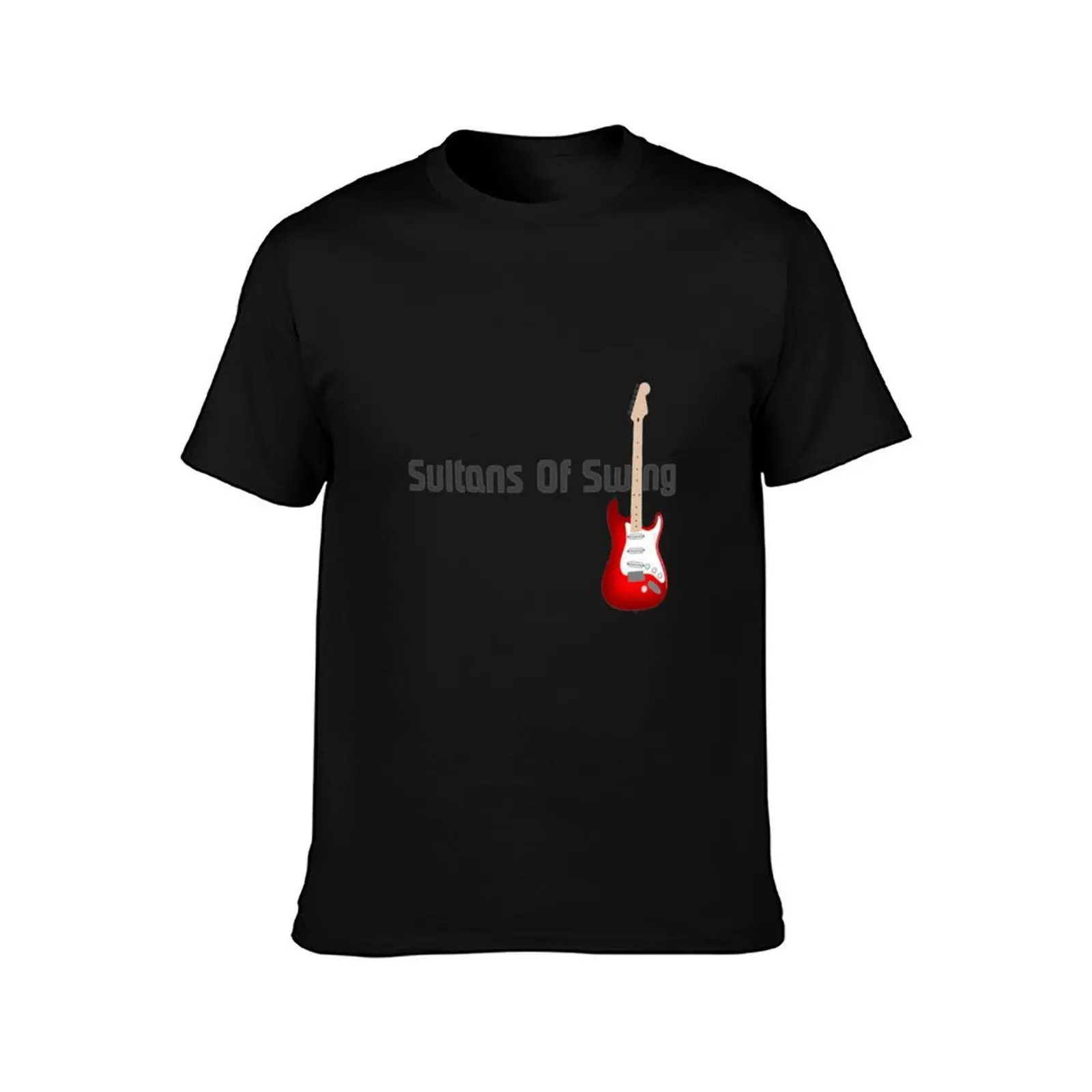 Фото Футболка Sultans Of Swing с модным принтом и короткими рукавами №2