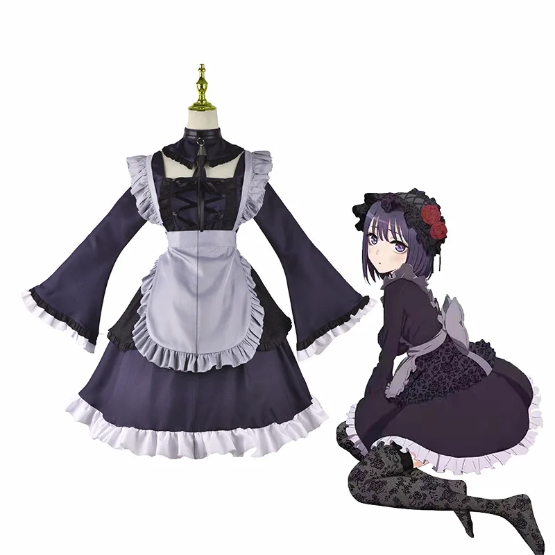 

Dressing Doll Falls In Love Kitagawa Marin Maid Cos Heijiang Shizuku Anime Costume Cosplay Costumes Halloween Costumes for Women