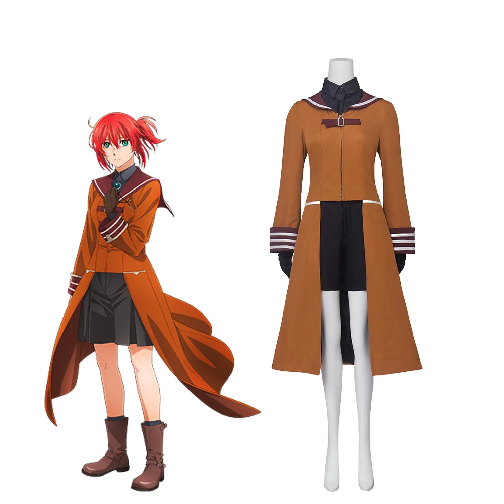 

Костюм для косплея невесты Хатори из «древнего Magus», топ, юбка, школьная форма, Женский костюм на Хэллоуин и карнавал, женская одежда