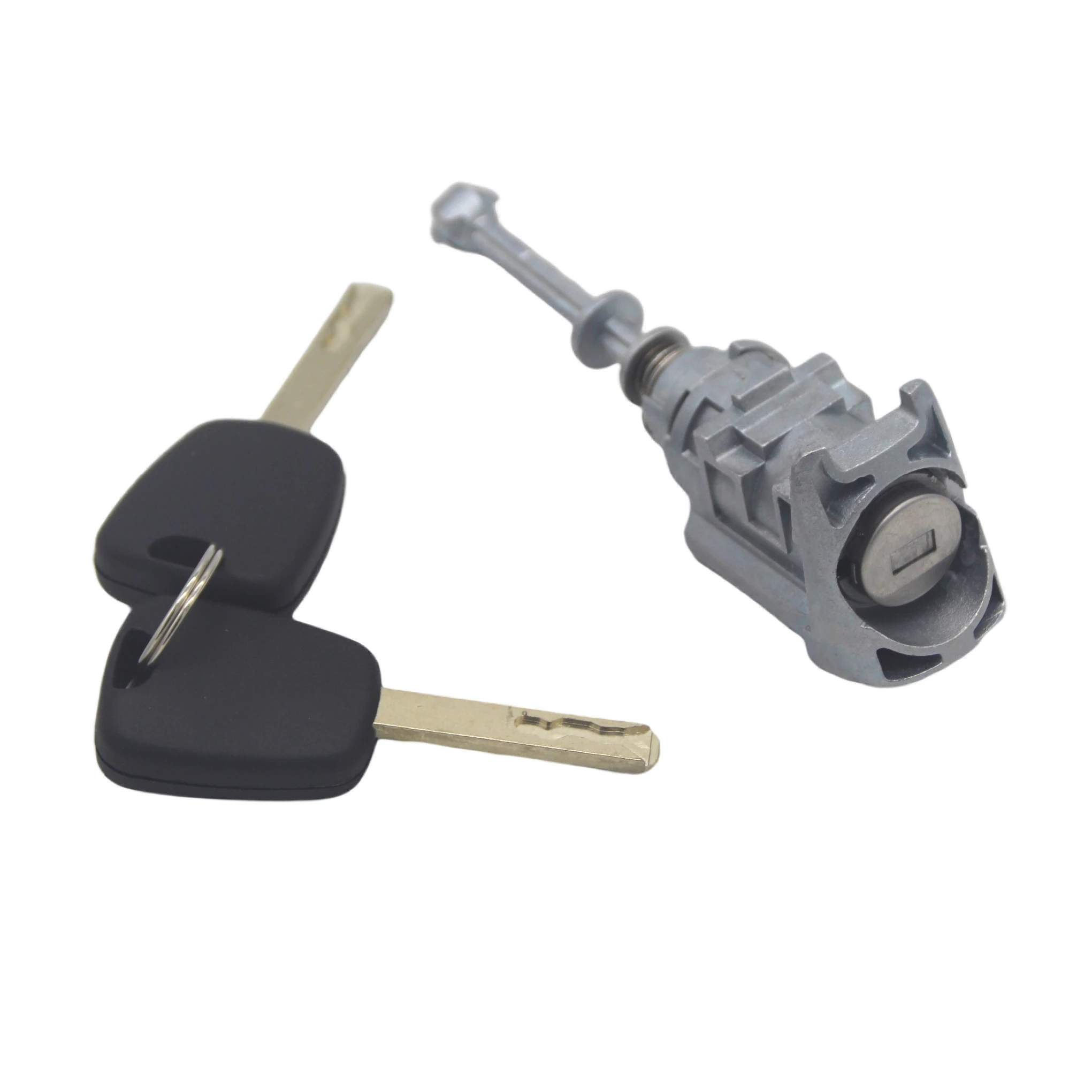 

Цилиндр замка передней левой двери с 2 ключами для Peugeot 407 Citroen C4 2004-2011 Picasso 2006-2008 AL076