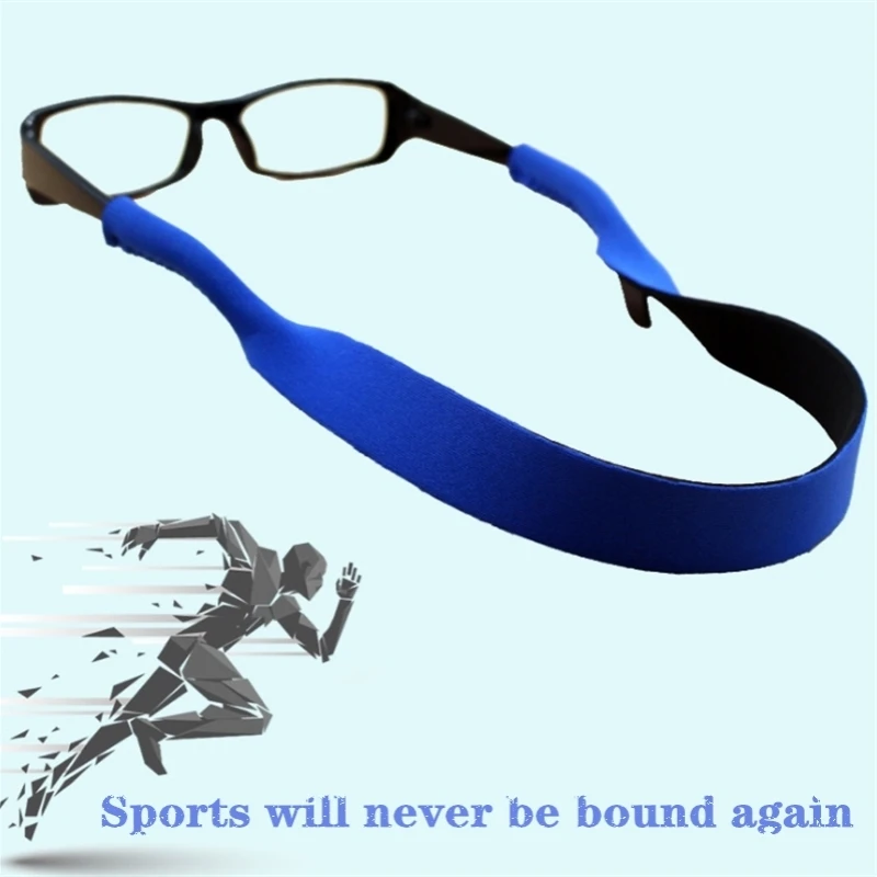 

2Pcs Diving Material Glasses Stretchy Band Strap Belt Cord Holder Neoprene Sunglasses Sport Eyewear Band Floater Cord 42*2cm Y79
