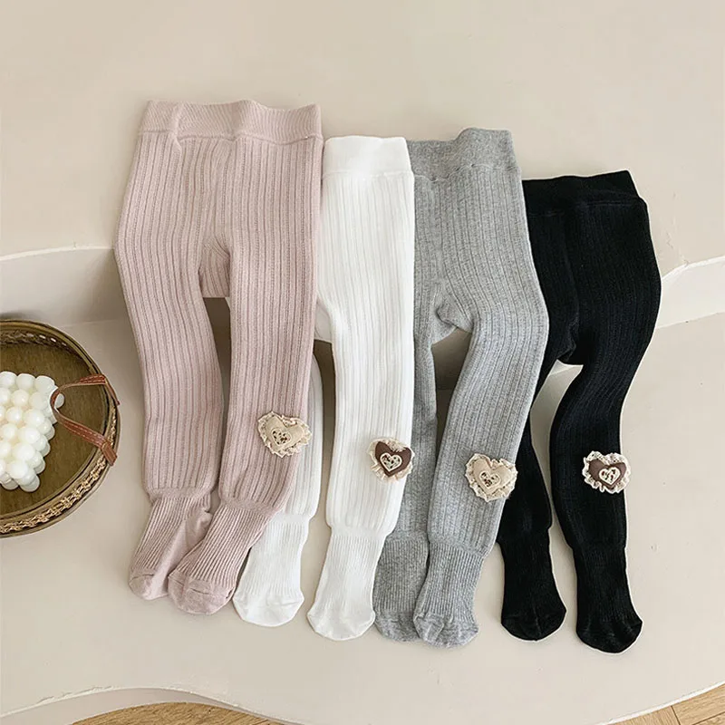 

Зимняя одежда для детей, теплые леггинсы для девочек, плотные флисовые колготки, колготки, детская одежда, брюки Pantalones, белые, черные