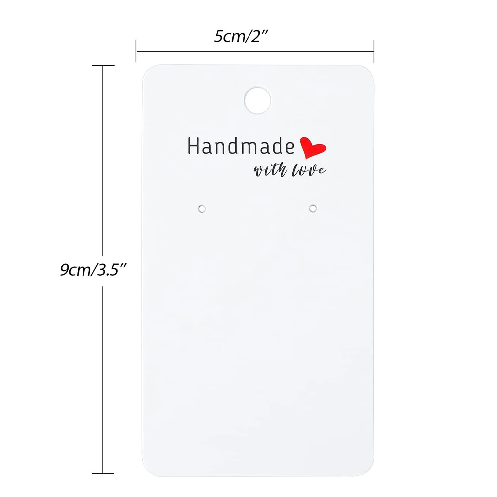 Карты для демонстрации сережек 50 шт.