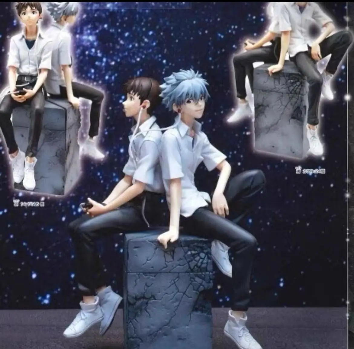 100% Оригинальные фигурные наушники Zhuxun Tie Zhenzhen фигурка сидя аниме подлинное пятно