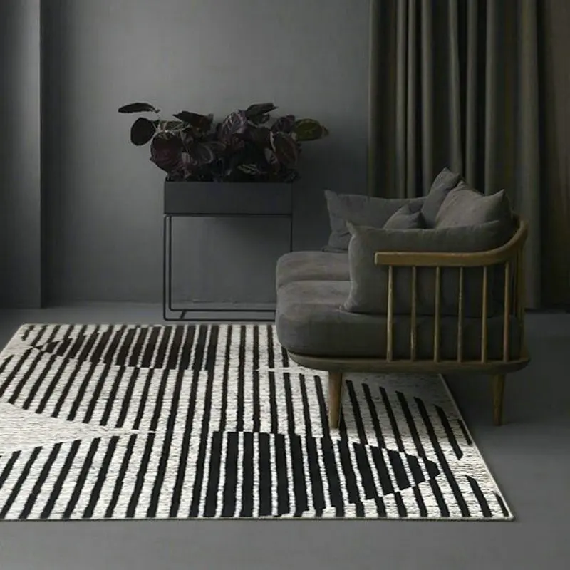 

Striped Carpets Modern Geometric Abstract Rugs for Floor living room carpet tea table sofa bedroom large area