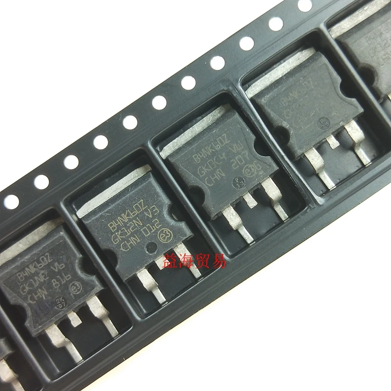 

Free Shipping 10PCS/LOT B4NK60Z 600V4A TO-263 STB4NK60Z N-CH