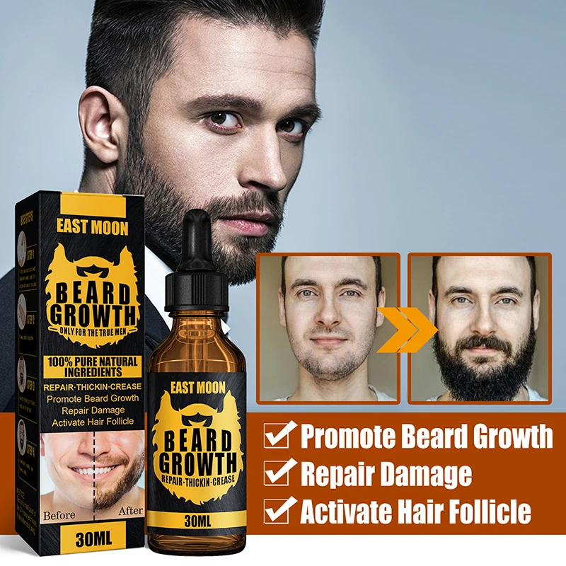 

Эффективный натуральный рост бороды, эфирное масло, усилитель, питательное масло для мужчин, жидкость для роста бороды в домашних условиях, продукты для лечения выпадения волос