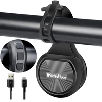 universal electric bell horn bicycle motorcycle alarm anti theft speaker waterproof adjustable bike horn usb rechargeable