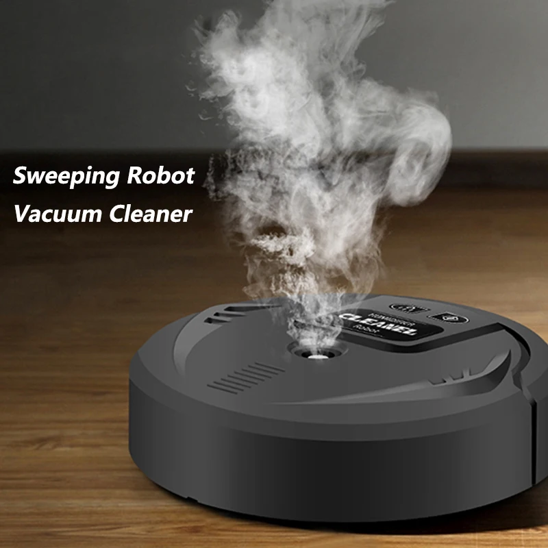 

Automatic Sweeping Robot Vacuum Cleaner Smart Mopping Cleaning Machine Wet And Dry Dual-Use Rechargeable Household Humidifier
