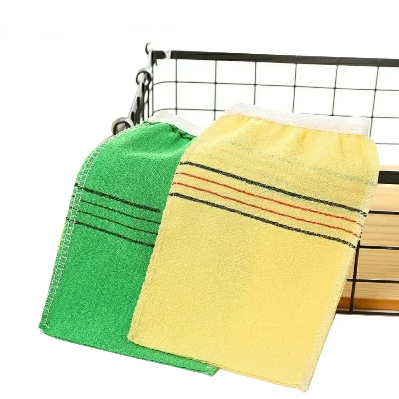 

1 шт., скраб для душа, ванны, перчатки, корейский отшелушивающий скраб для тела, полотенце для душа, мочалка, портативная для взрослых, щетка с крупным зерном, 2 цвета